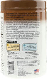 Country Farms Super Green Drink Mix, Delicious Chocolate Flavor 10.6 Ounces Each (7)
