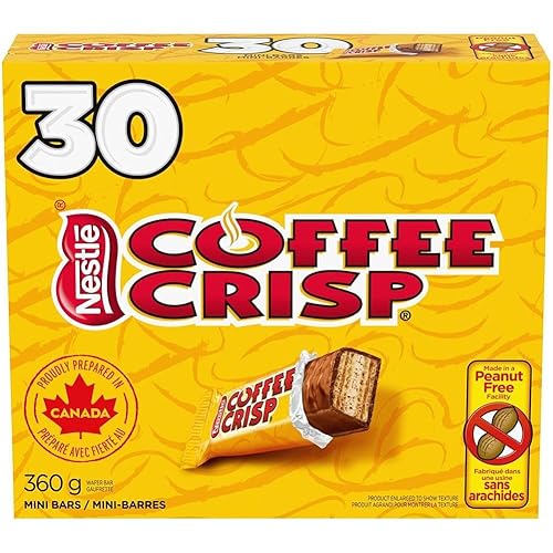 Nestle Coffin Crisp Coffee Crisp 30x12g Snack Size Bars - Imported From Canada - SET 2