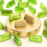Venchi Gianduiotto Pistachio White Chocolate 29 Piece Elegant Gift Box - Creamy and Rich Pistachio Paste Filling & Slightly Salted White Chocolate -