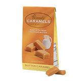 J Morgan Confections Heavenly Caramels, Butter Flavor (4.7 oz bag); Gourmet, Artisan Soft and Chewy Butter Caramel Candies, Creamy and Smooth