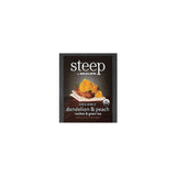 Bigelow 17715 Steep Tea, Dandelion & Peach, 1.18 Oz Tea Bag, 20/box