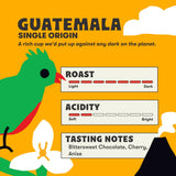 Peace Coffee Guatemala Single Origin Ground Dark Roast Coffee, 5 lb, Organic Fair Trade, Smooth, Deep Flavor, Shade Grown, Fresh Roasted