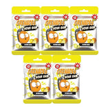 Grenades Gum SOURS - Intense Sour Power Sugar-Free Chewing Gum - SOUR GUM Variety Pack of 5 (120 Pieces) - CITRUS ACID Flavor
