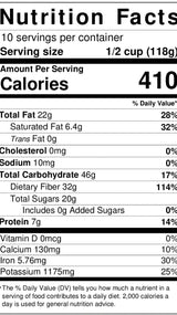 PALEO TIGER | Tiger Nuts Granola | AIP and Paleo Compliant | Nut Free High Prebiotic Ingredients | No Sugar Added | Whole 30 | Low Food Map | Low