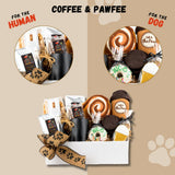 Gift Basket For Dog and Dog Owners, Coffee Lovers, Gourmet Coffee, Nuts, Popcorn, and Dog Treats and Toys, Holiday Gift, Lucca the Napa Dog