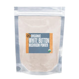 Essential Spice Organic White Button Mushroom Powder - Mild Umami Flavor, Finely Ground - Ideal for Soups, Sauces, Broths, Seasoning Blends & Everyday