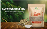 Ashwagandha Root 8 Oz |(Tea Cut), Dried Ashwagandha Herb, 100% Naturally Dried, Withania Somnifera. Best Particle Size For Making Tea (1)