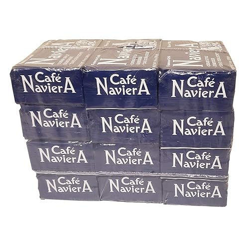 Cafe Naviera Cuban Style Dark Roasted Coffee - 12 pack