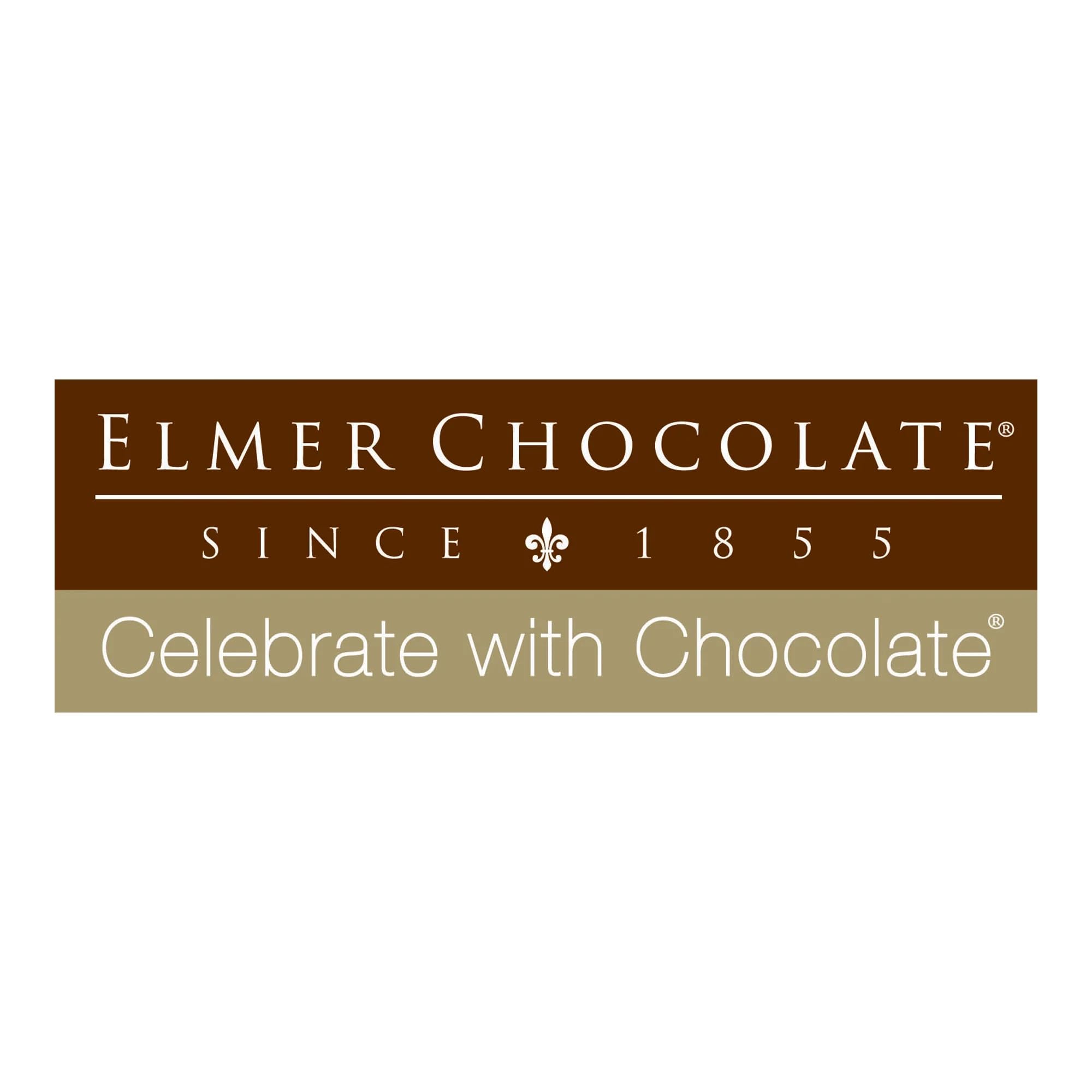 Elmer Chocolate Heart Shaped 9 oz Chocolate Rose Box - With Edible Rose - Perfect for Valentine's Day and Giving to that Special Someone