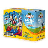 Brothers All Natural Disney Freeze Dried Fruit Crisps, Variety Pack, 12 Single Serve Bags, Fuji Apple, Strawberry, Strawberry and Banana, Made