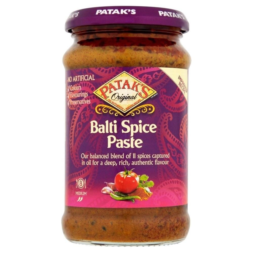 Patak's Medium Balti Curry Paste (283g) - Pack of 6