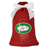 Fiddyment Farms 2 Lbs Sea Salted Pistachios in Red Burlap Bag