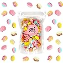 Susa Candy Swedish Mini Mix - 1/2 lb Vegan & Gelatin Free Sweet & Sour Gummies | Assorted Skulls & Ovals | Banana-Toffee, Raspberry-Blueberry, Cola