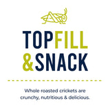 ENTOMO FARMS Whole Roasted Crickets - Canadian Raised - 113 Grams