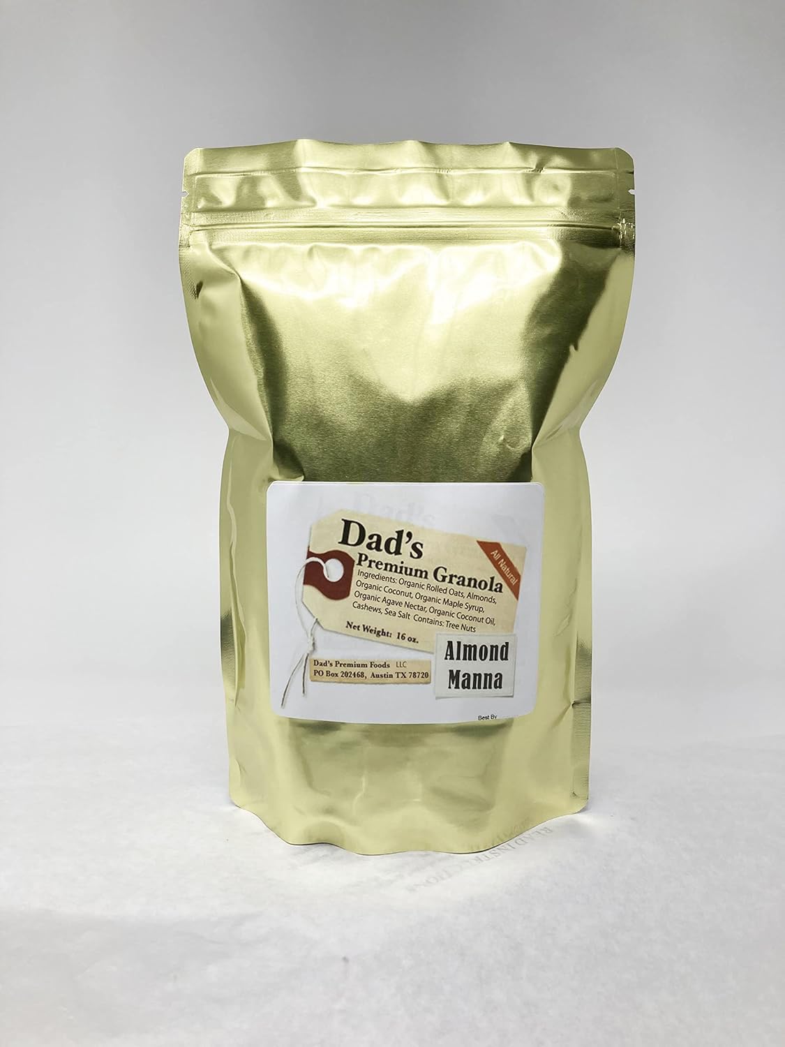 Dad's Granola (Almond Manna, 1 Pound Bag)