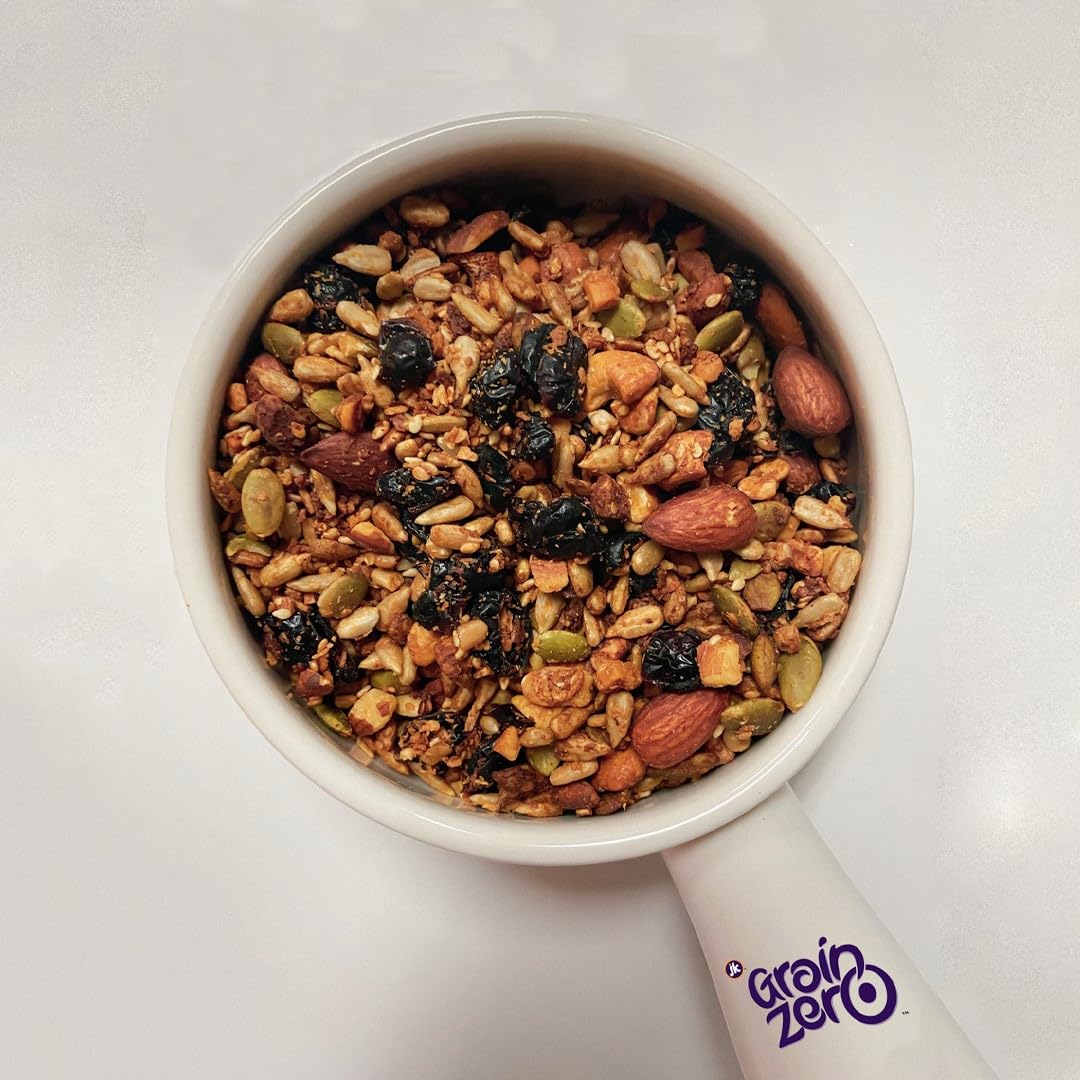 Grain Zero Granola Black Cherry & Apple, Gluten Free, 8 Ounce (Pack of 1)