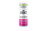 BeGOAT Clean Energy | Watermelon Dragonfruit | 6 Ingredients, Plant-Based, Non-GMO, Vegan | 200mg Natural Caffeine | 12 fl oz Cans (Pack of 12)