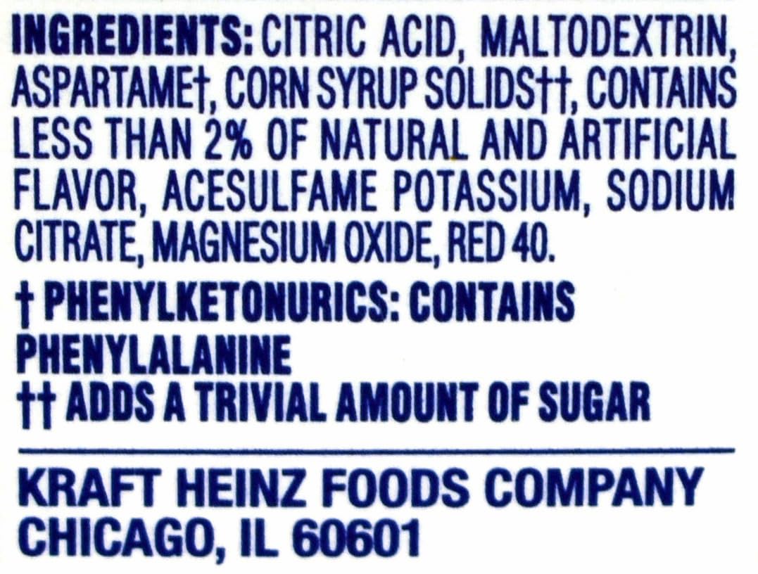 Crystal Light Strawberry Watermelon Drink Mix, 12-Quart Canister (Pack of 9)