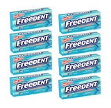 Wrigley's Freedent Spearmint Chewing Gum, 15 Piece, 8 Pack, Non-Stick to Dental Work