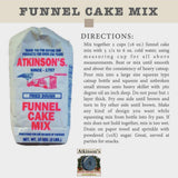 Atkinson's Milling Funnel Cake Mix - 2 LB Bag - Relive that Carnival Feeling