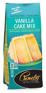 PAMELAS MIX CAKE GFWF ND CLSC VANLA, 21 OZ, PK- 6