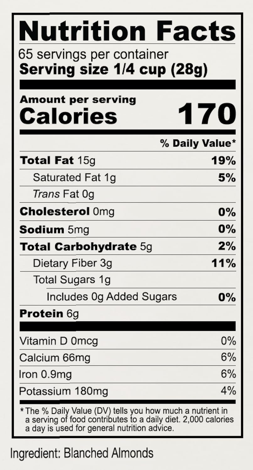 Anthony's Blanched Almond Flour, 4 lb, Finely Ground, Gluten Free, Non GMO, Keto Friendly