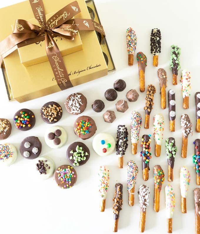 From You Flowers - Birthday Celebration Dipped Favorites Gift Tower