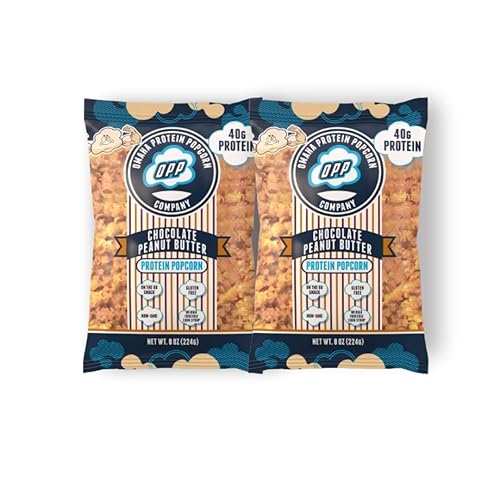 Omaha Protein Popcorn Chocolate Peanut Butter