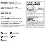 Food to Live Organic Dark Rye Flour, 16 Pounds - Whole Grain, Non-GMO, Stone Ground, Kosher, Raw, Vegan, Bulk, Great for Baking Bread, Product of the