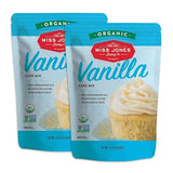 Miss Jones Baking Organic Yellow Cake and Cupcake Mix, Non-GMO, Vegan-Friendly, Moist and Fluffy: Vanilla (Pack of 2)