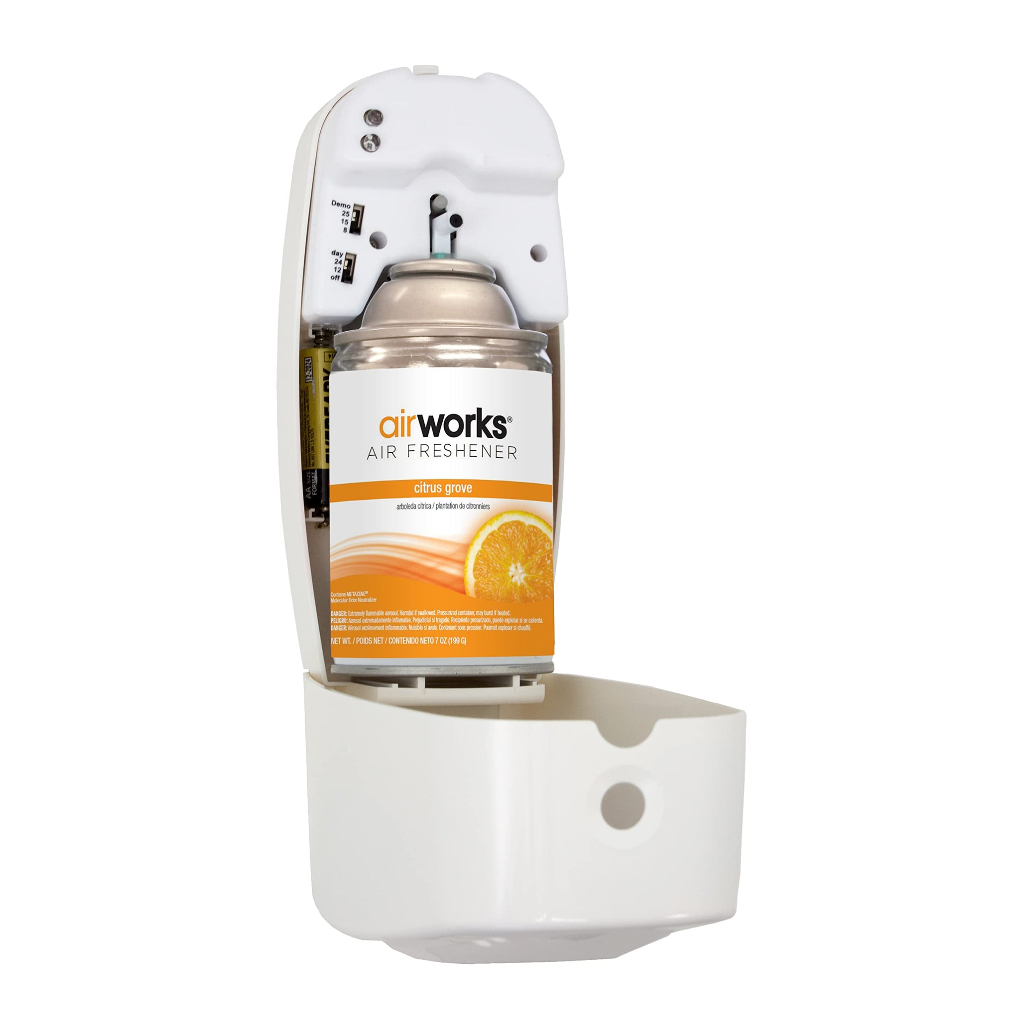 Hospeco Health Gards AE-KIT Metered Aerosol Air Freshener Set (7 oz. Cans, Case of 12)