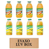 LUV BOX- variety Everfresh Juice 16 oz. pack of 8, Everfresh Mango Carrot, Everfresh Pineapple Juice. by evaxo