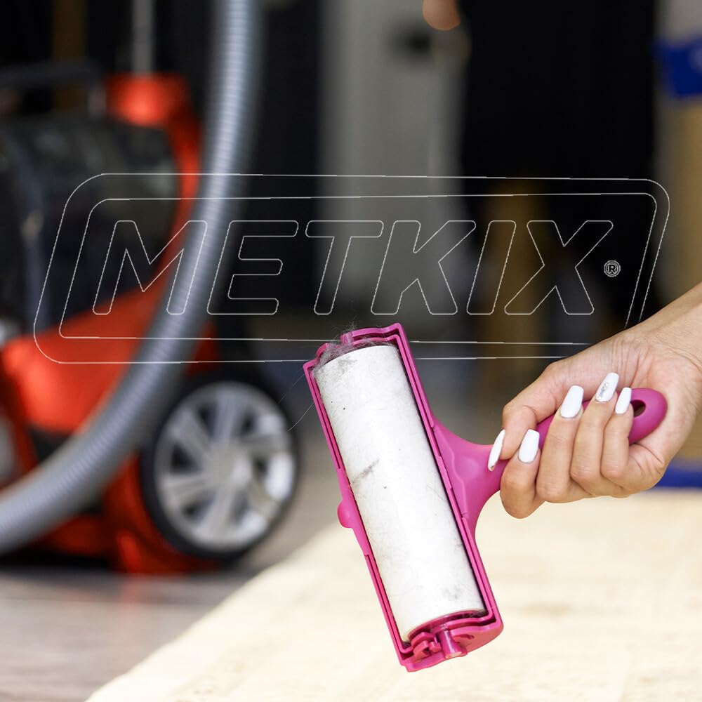Metkix Refill for Metkix Supersize 6.3 inches Lint Roller 2 Packs Total 120 Sheets