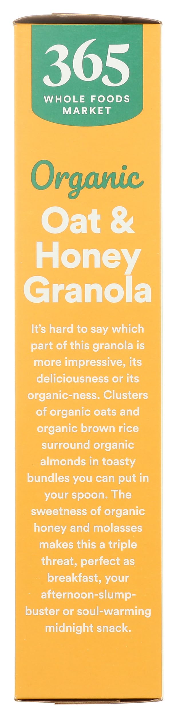 365 by Whole Foods Market, Organic Oat & Honey Granola, 17 Ounce