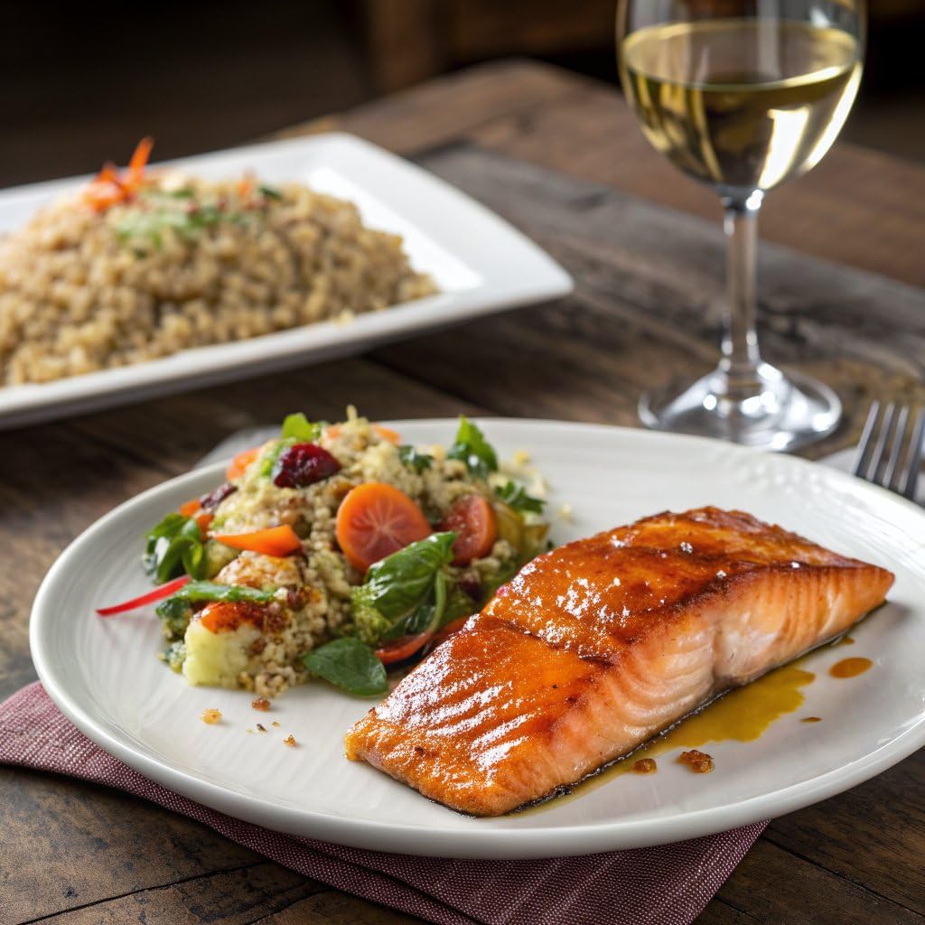 Amazon Fresh Brand, Wild Caught Pink Salmon Skinless Fillet Portions, Frozen, Sustainably Sourced, Phosphate Free, 1 Lb