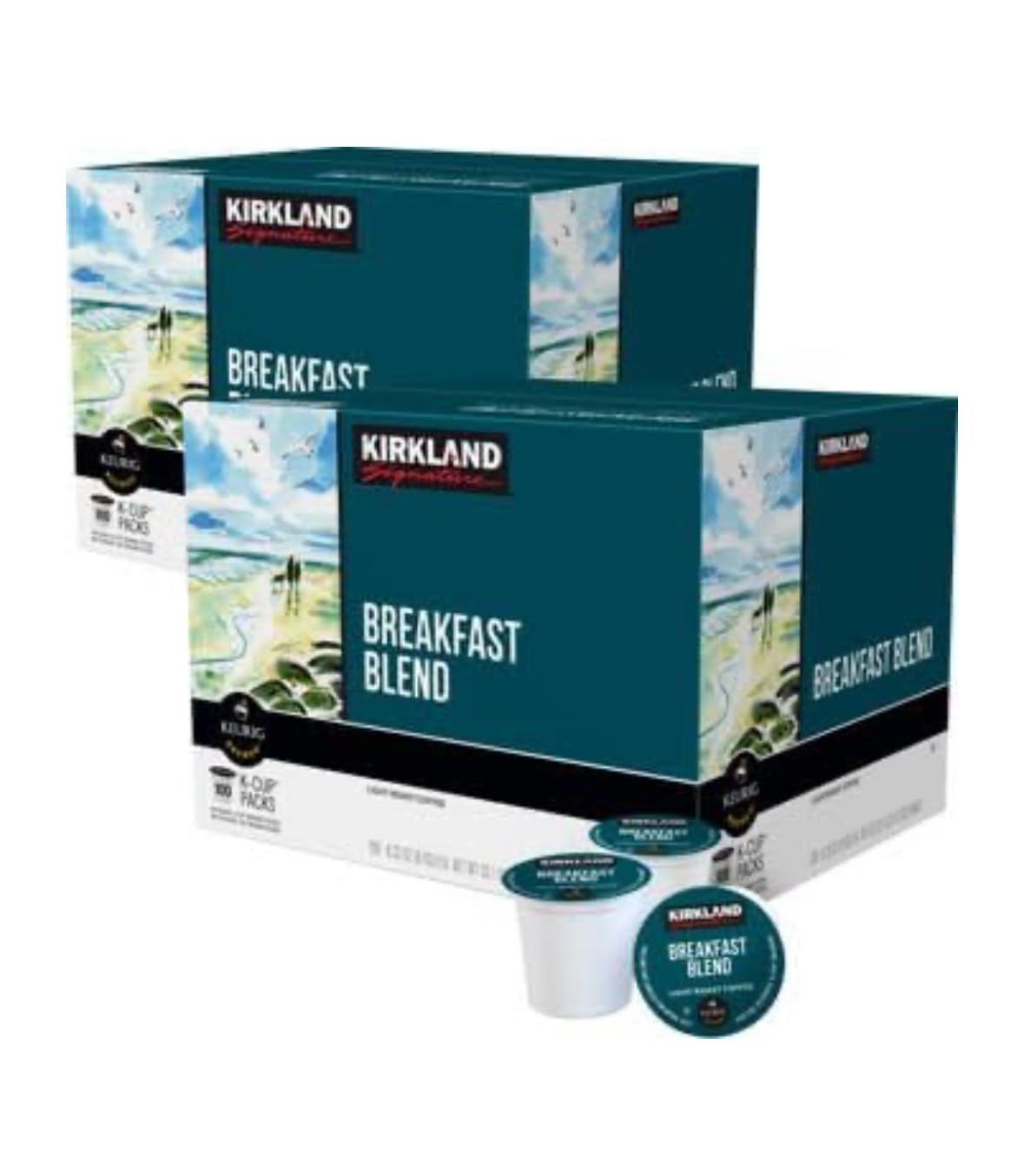 Kirkland Signature Breakfast Blend Coffee 200 K-Cup Packs