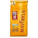 Mayorga Decaf Coffee 2lb Bag Dark Roast Organic Swiss Water Decaffeinated Cubano Roast Coffee - 100% Arabica Whole Coffee Beans - Smoothest Organic
