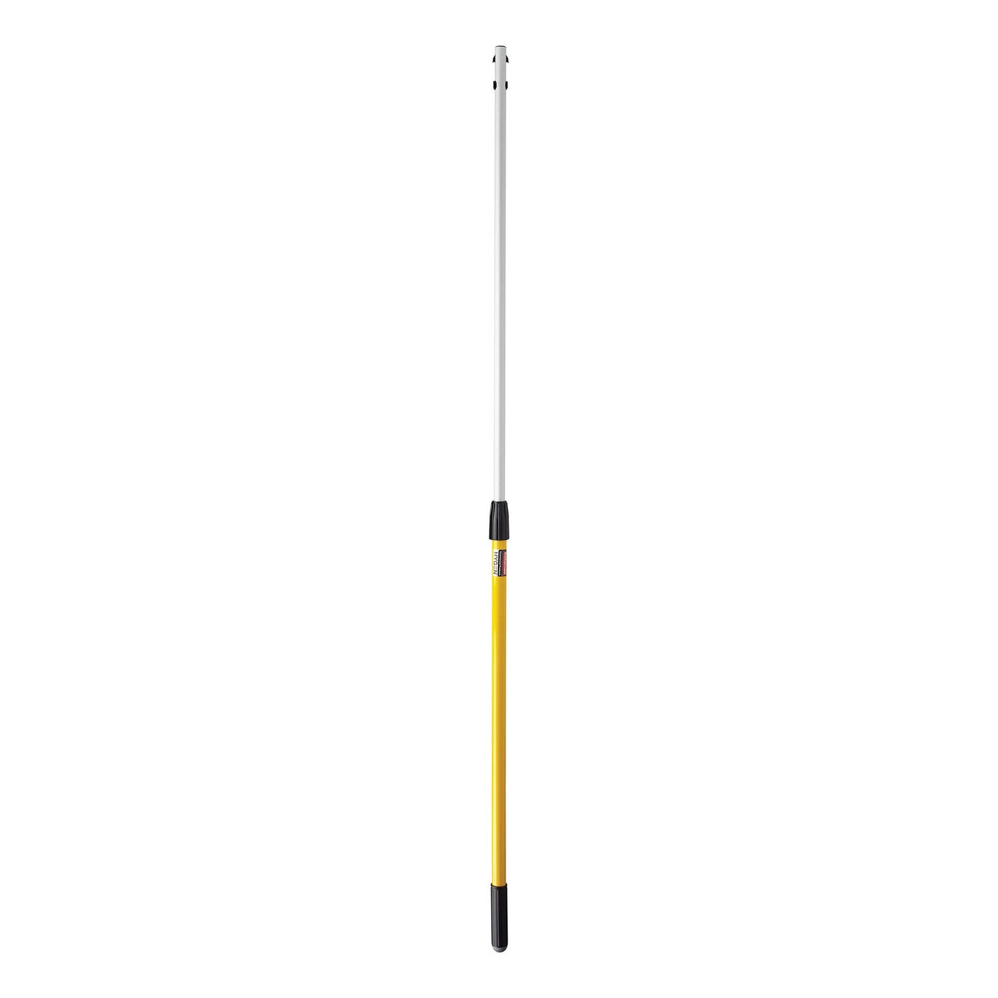 Rubbermaid Commercial Products HYGEN Quick-Connect Adjustable Extension Handle/Pole, Lightweight Cleaning Tool for Floors/Walls/Ceilings/Windows