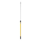 Rubbermaid Commercial Products HYGEN Quick-Connect Adjustable Extension Handle/Pole, Lightweight Cleaning Tool for Floors/Walls/Ceilings/Windows