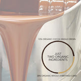 Nibble Chocolate Madagascar 72% | 3 Pack | Certified Organic | Vegan | 2 Ingredients | Gluten & Soy Free |