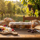 Artigiani dei Sapori “La Formaggeria” Cheese Condiment 4-Pack - Sweet Tropea Onion Jam, Chili Jam, Chestnut Honey & Mixed Berries Jam (1.3 oz x 4)