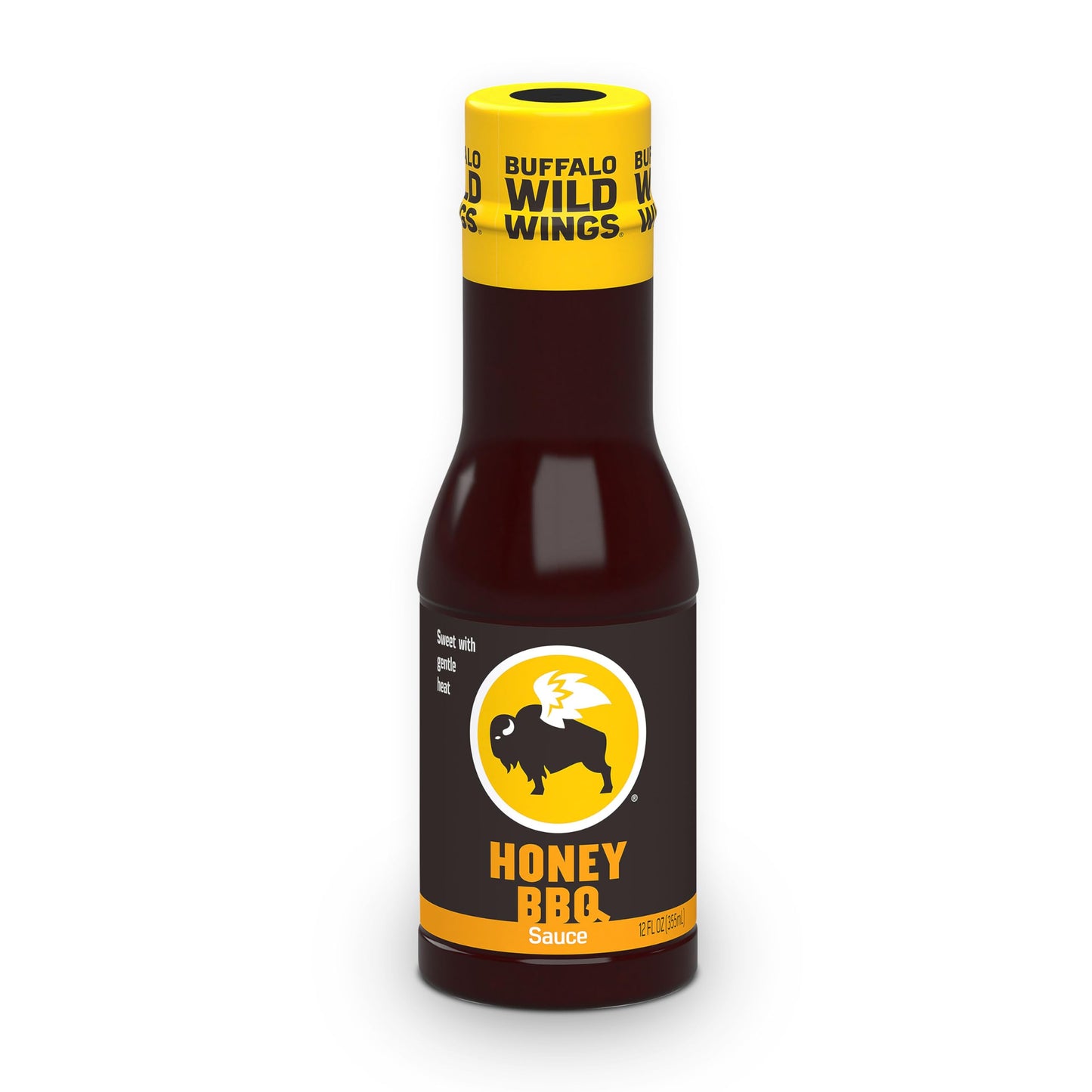 Buffalo Wild Wings Honey BBQ Sauce, 12 fl. oz., Perfect Dipping Sauce, Chicken Marinade, Rib Barbecue Rub and Wing Seasoning, Rich Flavor and Sweet