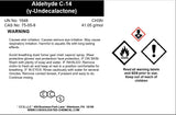 Aldehyde C-14 (Gamma Undecalactone) | Aroma/Flavor Compound High Purity 100mL (3.3 Fl Oz)