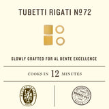 Rummo, Pasta Tubetti Rigati, 16 Ounce