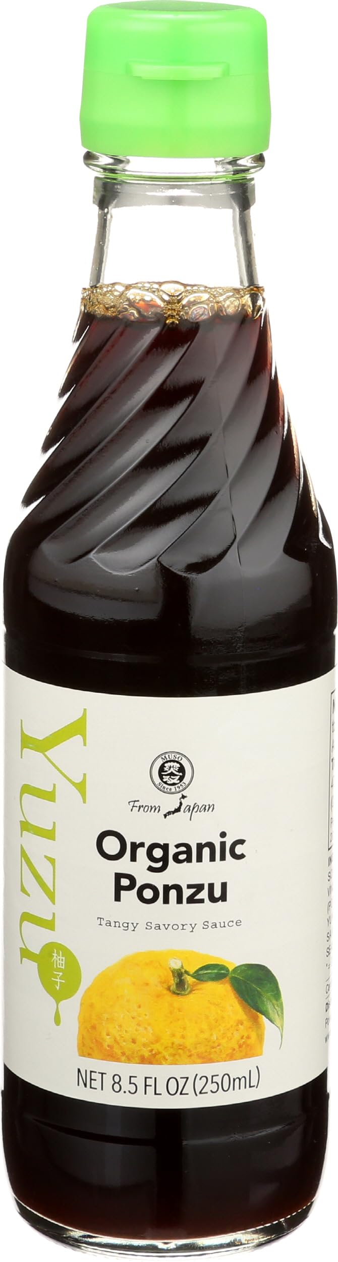 Muso From Japan - Organic Ponzu - Authentic Flavor, Vegan and Gluten-Free - 8.5 Fl Oz
