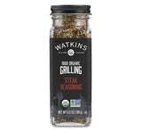 Watkins 1868 Organic Grilling Steak Seasoning, 3.5oz (Pack of 1)