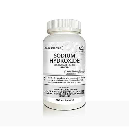 Yield RX Sodium Hydroxide (Caustic Soda) - Ultimate Drain Opener and Cleaner Chemical Solution