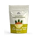 Pineapple Powder - 227g | 100% Natural Pineapple Juice Powder 8 oz for Smoothies, Shakes, Baking & Drinks,| Free from Preservatives, Artificial