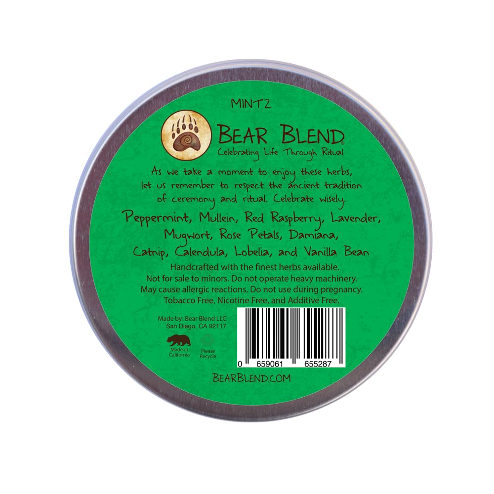 Mintz Herbal Ceremonial Blend from Bear Blend