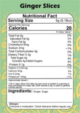 SMIBZE Natural Ginger Slices 100 GM (Pack of 1) SMIBZE